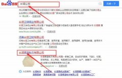 長垣錫澄制衣有限公司和我公司簽訂百度快照排名項目