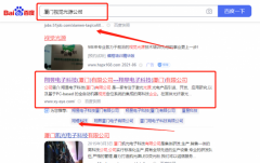 翔*電子科技（廈門）有限公司SEO優(yōu)化排名參考網(wǎng)站